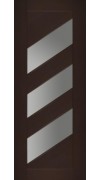 Диагональ 2 широкое стекло экошпон Двери Belwooddoors