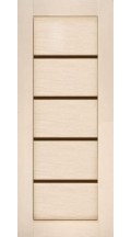 Горизонталь1 узкое стекло экошпон  Двери Belwooddoors 